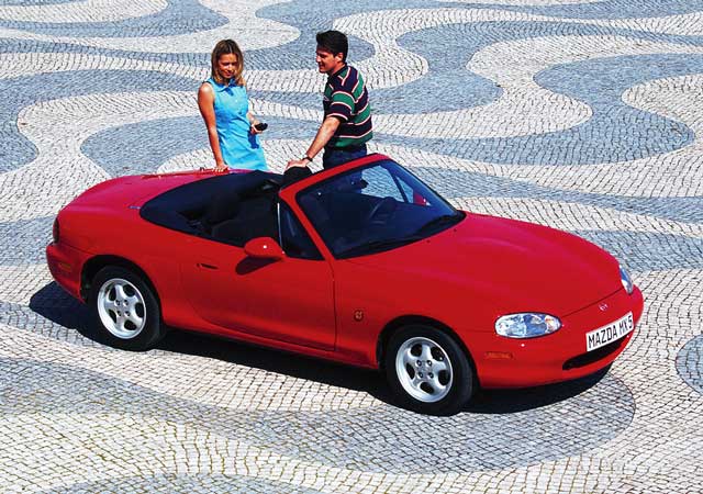 Mazda MX-5 rabljen napake težave okvare vpoklici