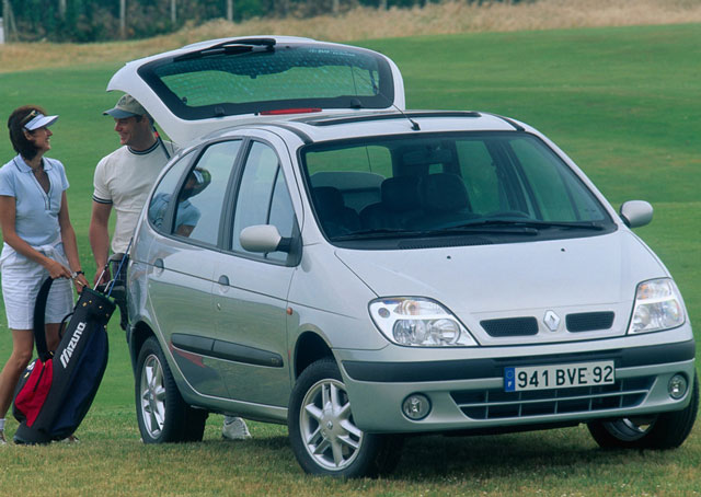 Renault Scenic, pregled napak, težav, okvar, vpoklicev